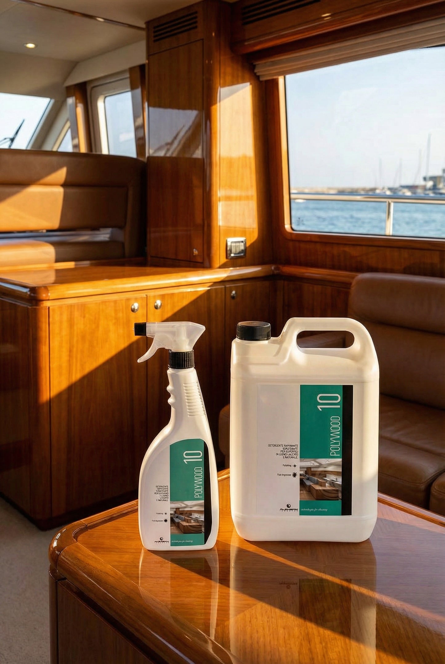 Alchemy Detergente Ravvivante Antistatico Superfici in Legno Laccato e Naturale Polywood 10