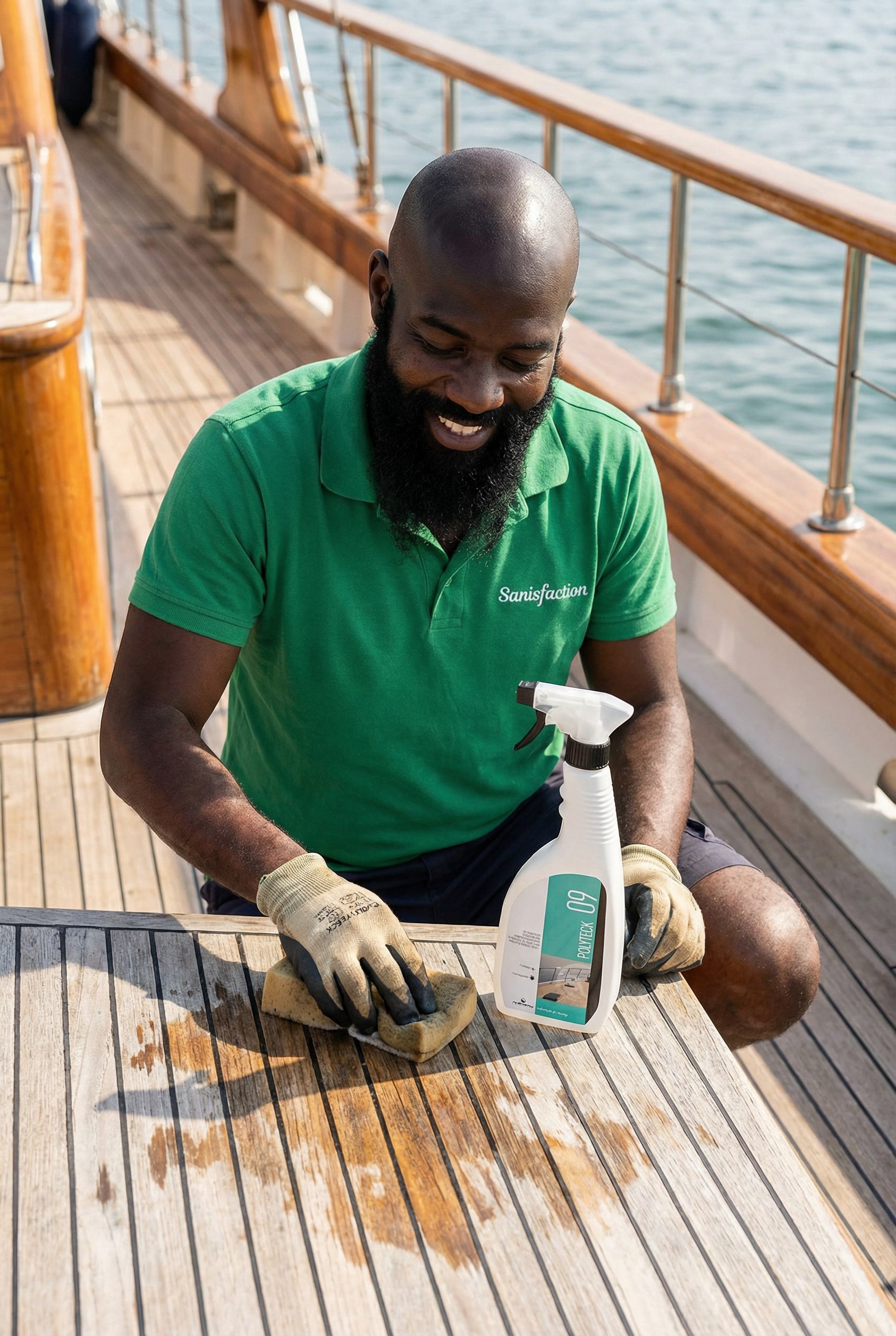 Alchemy Detergente Sgrassante Concentrato Superfici in Teak con Macchie Persistenti Polyteck 09